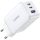 Ugreen Nexode CD244 2xUSB-C-USB-A hálózati töltő, GaN, 65W, fehér
