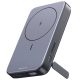 Ugreen PB206 mágneses Powerbank / külső akkumulátor, USB-A-USB-C, 10000mAh, 20W, szürke