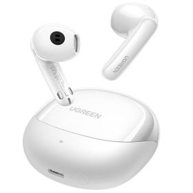   Ugreen WS203 HiTune H6 Pro vezeték nélküli fülhallgató, hibrid ANC, fehér