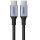 Ugreen US316 USB-C-USB-C töltő- és adatkábel, fonott, 5A, 100W, 2m, szürke