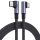 Ugreen US335 USB-C-USB-C töltő- és adatkábel, fonott, 5A, 100W, 2m, fekete