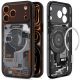 Spigen Ultra Hybrid MagFit Apple iPhone 17 Pro tok, MagSafe, Zero One, fekete