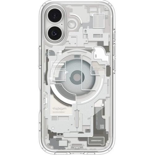 Spigen Ultra Hybrid MagFit Apple iPhone 17 tok, MagSafe, Zero One, Natural Titanium