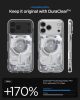 Spigen Ultra Hybrid MagFit Apple iPhone 17 Pro Max tok, MagSafe, Zero One, fehér