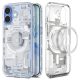 Spigen Ultra Hybrid MagFit Apple iPhone 17 tok, MagSafe, Zero One, fehér