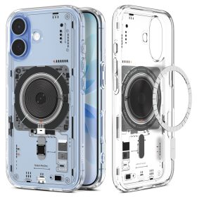   Spigen Ultra Hybrid MagFit Apple iPhone 17 tok, MagSafe, Neo One, átlátszó