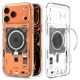 Spigen Ultra Hybrid MagFit Apple iPhone 17 Pro tok, MagSafe, Neo One, átlátszó