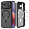 Spigen Ultra Hybrid MagFit Apple iPhone 17 Pro Max tok, MagSafe, Frost Black, fekete