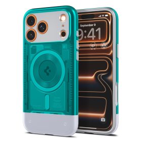   Spigen Classic C1 MagFit Apple iPhone 17 Pro Max tok, MagSafe, Bondi Blue, kék