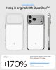Spigen Ultra Hybrid T MagFit Apple iPhone 17 Pro tok, MagSafe, Glossy White, fehér