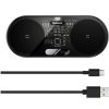 Baseus 2in1 vezeték nélküli töltő, digitális LED kijelzővel, Qi, USB-C-USB-A kábellel, 20W