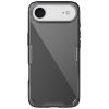 Nillkin Nature Pro Apple iPhone Air (2025) szilikon tok, átlátszó-fekete