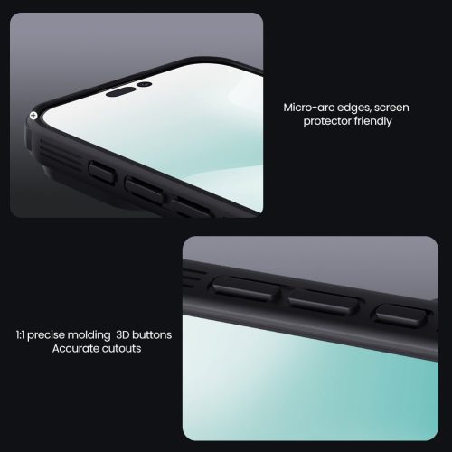Nillkin CamShield Pro Apple iPhone Air (2025) műanyag hátlap tok, fekete