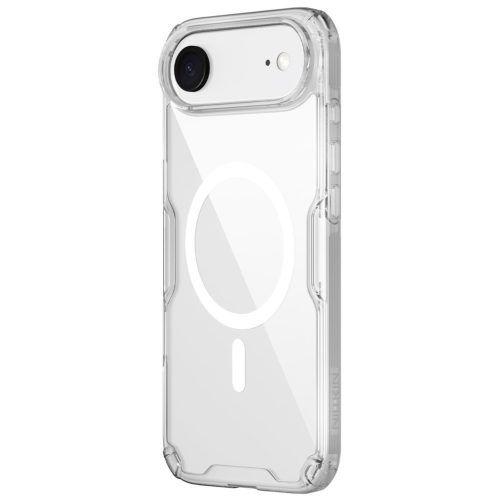 Nillkin Nature Pro Apple iPhone Air (2025) mágneses hátlap tok, átlátszó