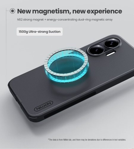 Nillkin Super Frosted PRO Samsung Galaxy S25 FE mágneses műanyag hátlap tok, fekete