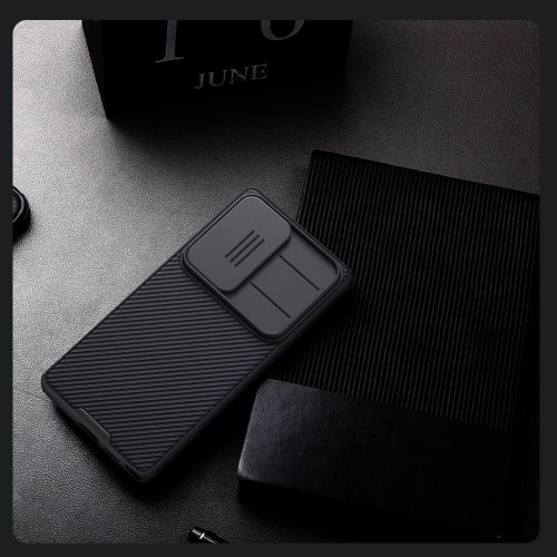 Nillkin CamShield Pro Magnetic Apple iPhone Air (2025) mágneses műanyag hátlap tok, fekete