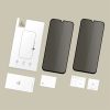 Tech-Protect GLASS SPY+ Privacy Samsung Galaxy S25 FE kijelzővédő üvegfólia, betekintésgátló, fekete (2db)