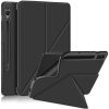 Origami Smart Case Samsung Galaxy Tab S6 Lite (2020 / 2022 /2024) mappa tok, érintőceruza tartóval, fekete