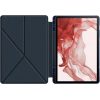 Origami Smart Case Apple iPad 11 2025 / iPad 10.9 2022 mappa tok, érintőceruza tartóval, sötétkék