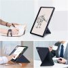 Origami Smart Case Apple iPad 11 2025 / iPad 10.9 2022 mappa tok, érintőceruza tartóval, sötétkék