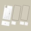 Tech-Protect Glass Fit+ Nothing Phone 3 / 3a / 3a Pro / CMF Phone 2 Pro kijelzővédő üvegfólia, fekete (2db)