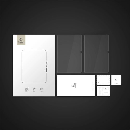 Tech-Protect Glass Fit+ Samsung Galaxy Tab S10 FE+ tempered glass kijelzővédő fólia, átlátszó