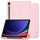 Tech-Protect Sc Pen Samsung Galaxy Tab S10 Lite / S10 FE / S9 FE / S9 oldalra nyíló, kitámasztható mappa tok ceruza tartóval, rózsaszín