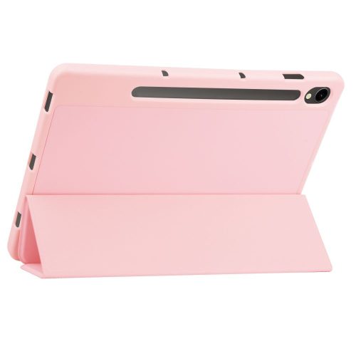 Tech-Protect Sc Pen Samsung Galaxy Tab S10 Lite / S10 FE / S9 FE / S9 oldalra nyíló, kitámasztható mappa tok ceruza tartóval, rózsaszín