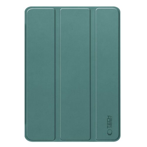 Tech-Protect Sc Pen Lenovo Tab M11 oldalra nyíló, kitámasztható mappa tok ceruza tartóval, zöld
