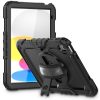Tech-Protect Solid Apple iPad 11 2025 / 10.9 2022 tablet tok kitámasztóval, fekete