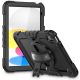 Tech-Protect Solid Apple iPad 11 2025 / 10.9 2022 tablet tok kitámasztóval, fekete