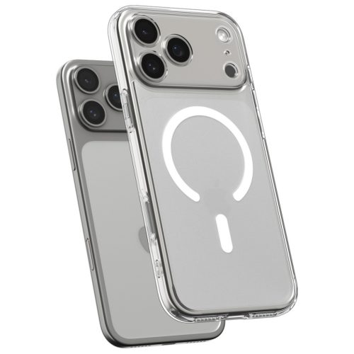 Spigen Ultra Hybrid Magfit Apple iPhone 17 Pro Max tok, MagSafe, Frost White, fehér 