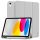 Tech-Protect Sc Pen Apple iPad 11 2025 / 10.9 2022 oldalra nyíló, kitámasztható mappa tok ceruza tartóval, szürke