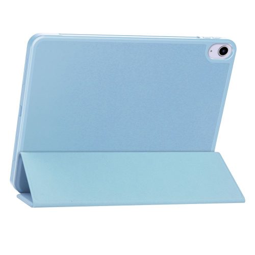 Tech-Protect Sc Pen Apple Air 11 (2024 / 2025) / iPad Air 4 / 5 (2020 / 2022) oldalra nyíló, kitámasztható mappa tok ceruza tartóval, világoskék