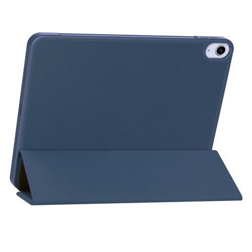 Tech-Protect Sc Pen Apple Air 11 (2024 / 2025) / iPad Air 4 / 5 (2020 / 2022) oldalra nyíló, kitámasztható mappa tok ceruza tartóval, kék