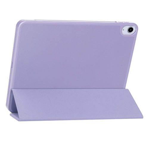 Tech-Protect Sc Pen Apple Air 11 (2024 / 2025) / iPad Air 4 / 5 (2020 / 2022) oldalra nyíló, kitámasztható mappa tok ceruza tartóval, lila