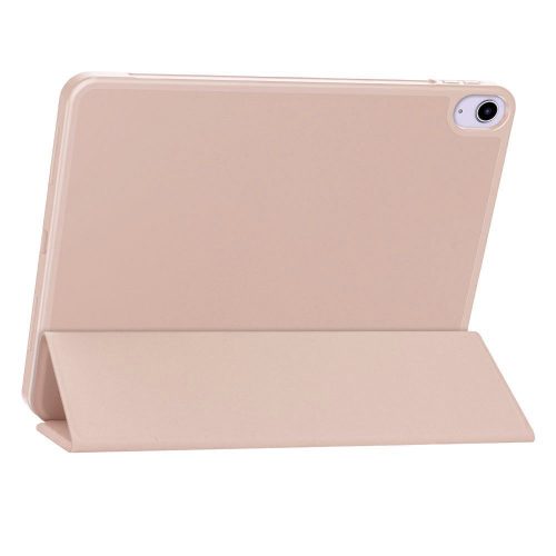 Tech-Protect Sc Pen Apple Air 11 (2024 / 2025) / iPad Air 4 / 5 (2020 / 2022) oldalra nyíló, kitámasztható mappa tok ceruza tartóval, rózsaszín