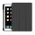 Tech-Protect Sc Pen Apple iPad 10.2 (2019 / 2020 / 2021) oldalra nyíló, kitámasztható mappa tok ceruza tartóval, fekete