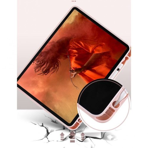 Tech-Protect Sc Pen Apple iPad 10.2 (2019 / 2020 / 2021) oldalra nyíló, kitámasztható mappa tok ceruza tartóval, fekete