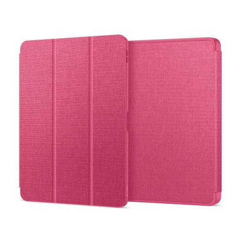 Tech-Protect Sc Pen Canvas Apple iPad 11 2025 / 10.9 2022 oldalra nyíló, kitámasztható mappa tok ceruza tartóval, magenta