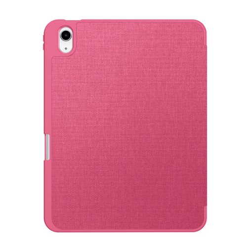 Tech-Protect Sc Pen Canvas Apple iPad 11 2025 / 10.9 2022 oldalra nyíló, kitámasztható mappa tok ceruza tartóval, magenta