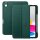 Tech-Protect Sc Pen Canvas Apple iPad 11 2025 / 10.9 2022 oldalra nyíló, kitámasztható mappa tok ceruza tartóval, zöld