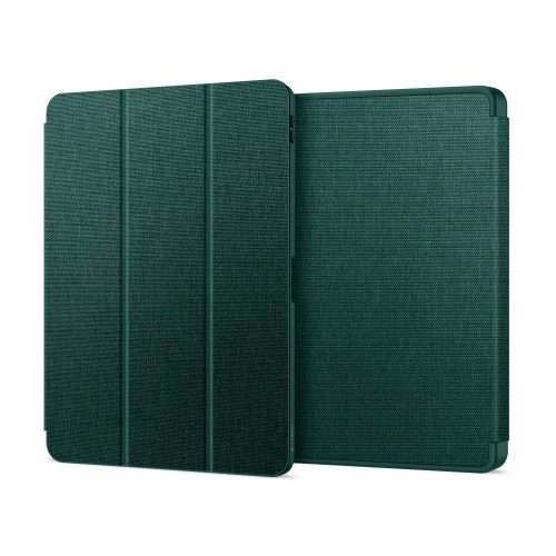 Tech-Protect Sc Pen Canvas Apple iPad 11 2025 / 10.9 2022 oldalra nyíló, kitámasztható mappa tok ceruza tartóval, zöld