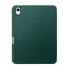 Tech-Protect Sc Pen Canvas Apple iPad 11 2025 / 10.9 2022 oldalra nyíló, kitámasztható mappa tok ceruza tartóval, zöld