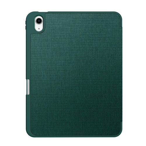 Tech-Protect Sc Pen Canvas Apple iPad 11 2025 / 10.9 2022 oldalra nyíló, kitámasztható mappa tok ceruza tartóval, zöld