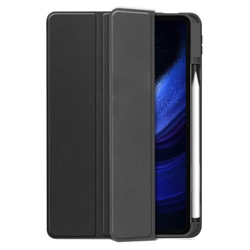 Tech-Protect Sc Pen Xiaomi Pad 6 Pro / Pad 6 oldalra nyíló, kitámasztható mappa tok ceruza tartóval, fekete