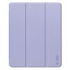 Tech-Protect Sc Pen Apple iPad Air 13 (2024 / 2025) oldalra nyíló, kitámasztható mappa tok ceruza tartóval, lila