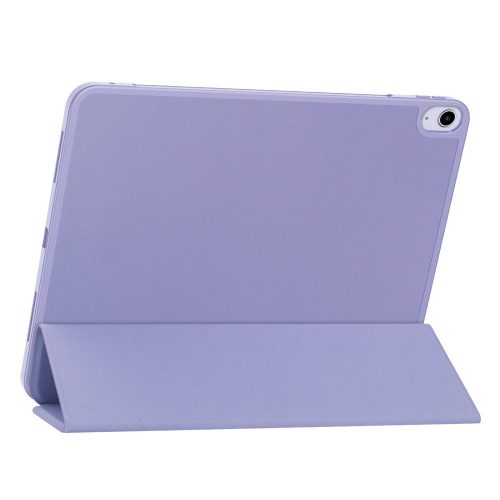Tech-Protect Sc Pen Apple iPad Air 13 (2024 / 2025) oldalra nyíló, kitámasztható mappa tok ceruza tartóval, lila