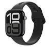 Spigen EliteShield EZ Fit Apple Watch 11 / Watch 10 42mm kijelzővédő fólia felhelyező kerettel (2db)