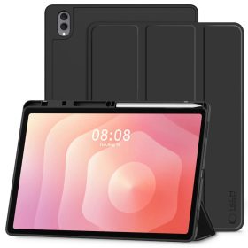   Tech-Protect Sc Pen Samsung Galaxy Tab S8 Ultra / S9 Ultra / S10 Ultra / S11 Ultra oldalra nyíló, kitámasztható mappa tok ceruza tartóval, fekete